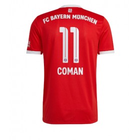 Herren Fußballbekleidung Bayern Munich Kingsley Coman #11 Heimtrikot 2022-23 Kurzarm
